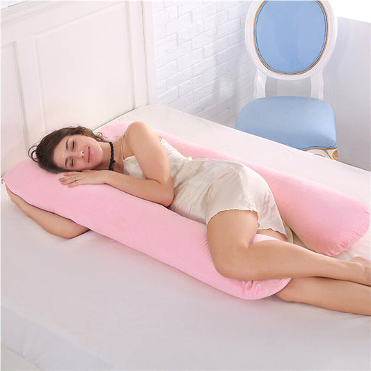 U Shaped Pregnancy Full Body Pillow Cover for Pregnant Women Sleeping 70*130Cm